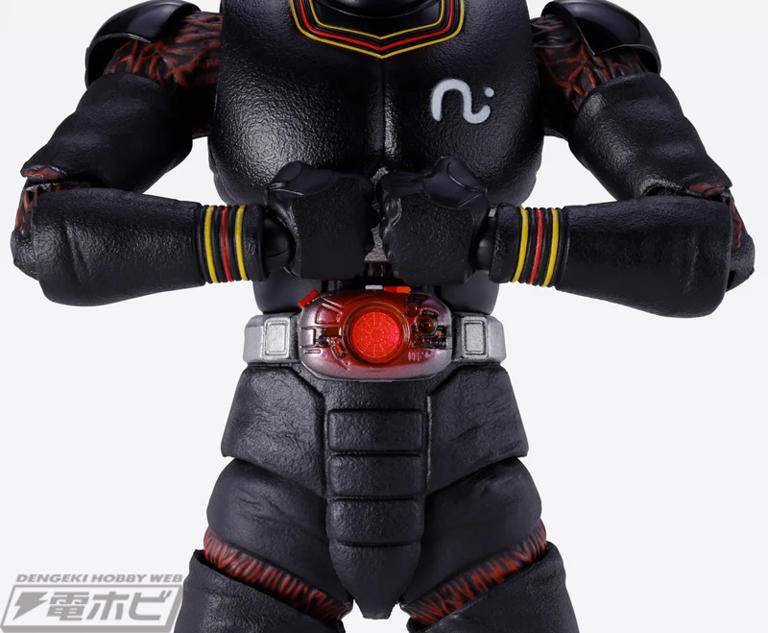 SHFiguarts（真骨彫製法）」で商品化された仮面ライダーBLACKと