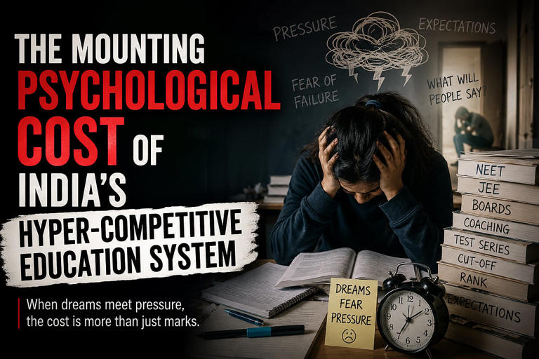 The mounting psychological cost of India's hyper-competitive education ...