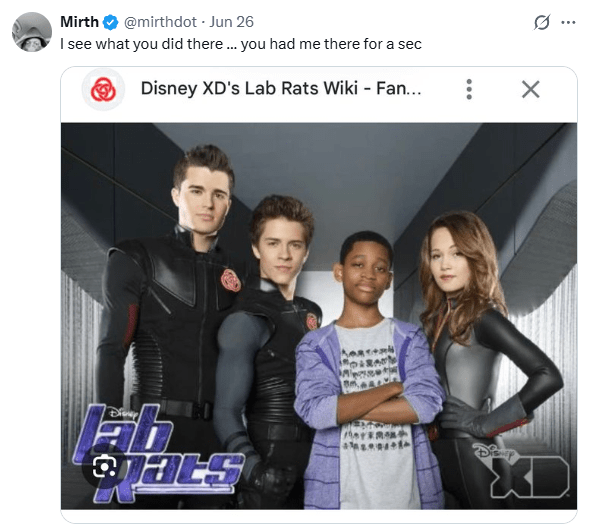 No, Charlie Kirk was not in Disney's Lab Rats show