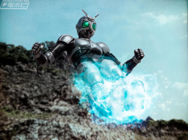 SHFiguarts（真骨彫製法）」で商品化された仮面ライダーBLACKと