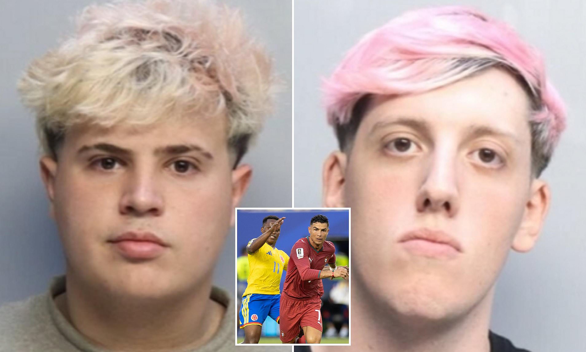 Two YouTubers facing felony charges after being arrested at World Cup game