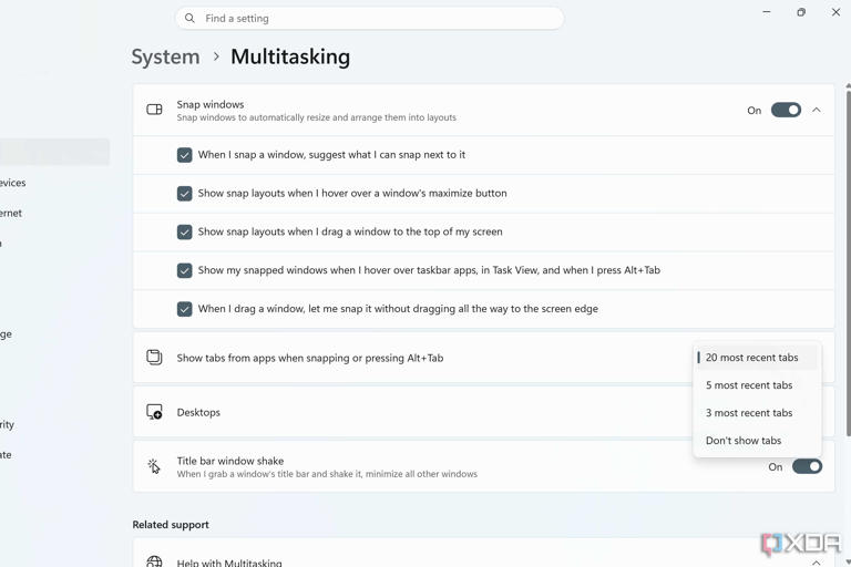 It takes seconds to enable these Windows 11 multitasking settings, but ...