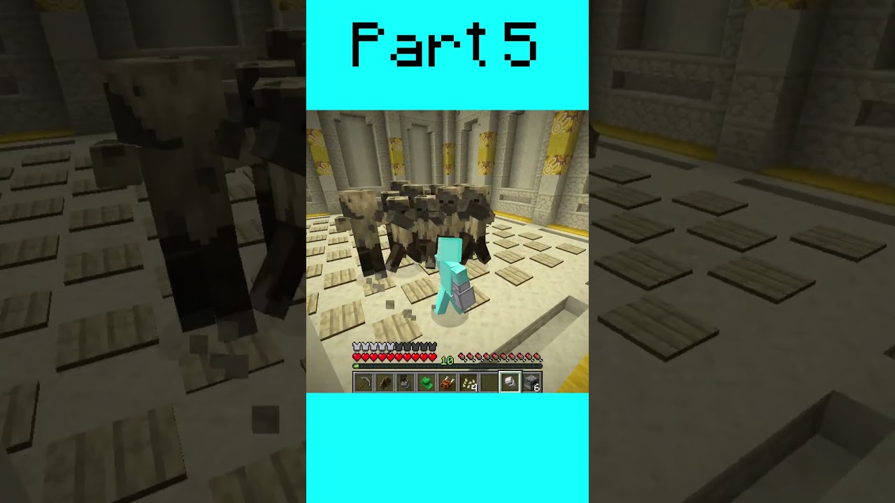 Putting custom super punch abilities to the test in Minecraft