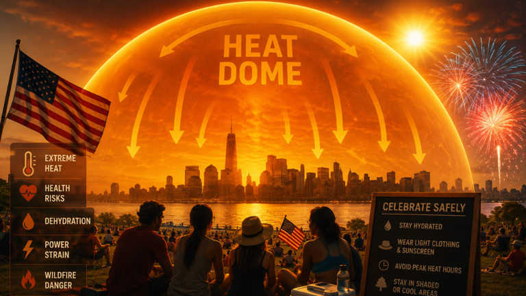 Heat dome looms over Fourth of July in the US: Biggest risks & how to ...