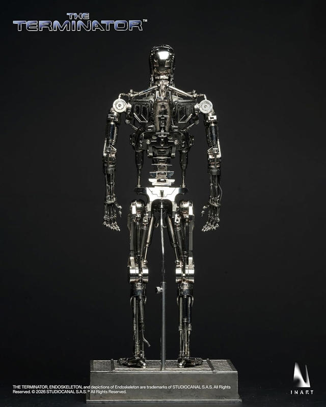 ターミネーター』T-800 エンドスケルトンがINARTより1/6スケール可動