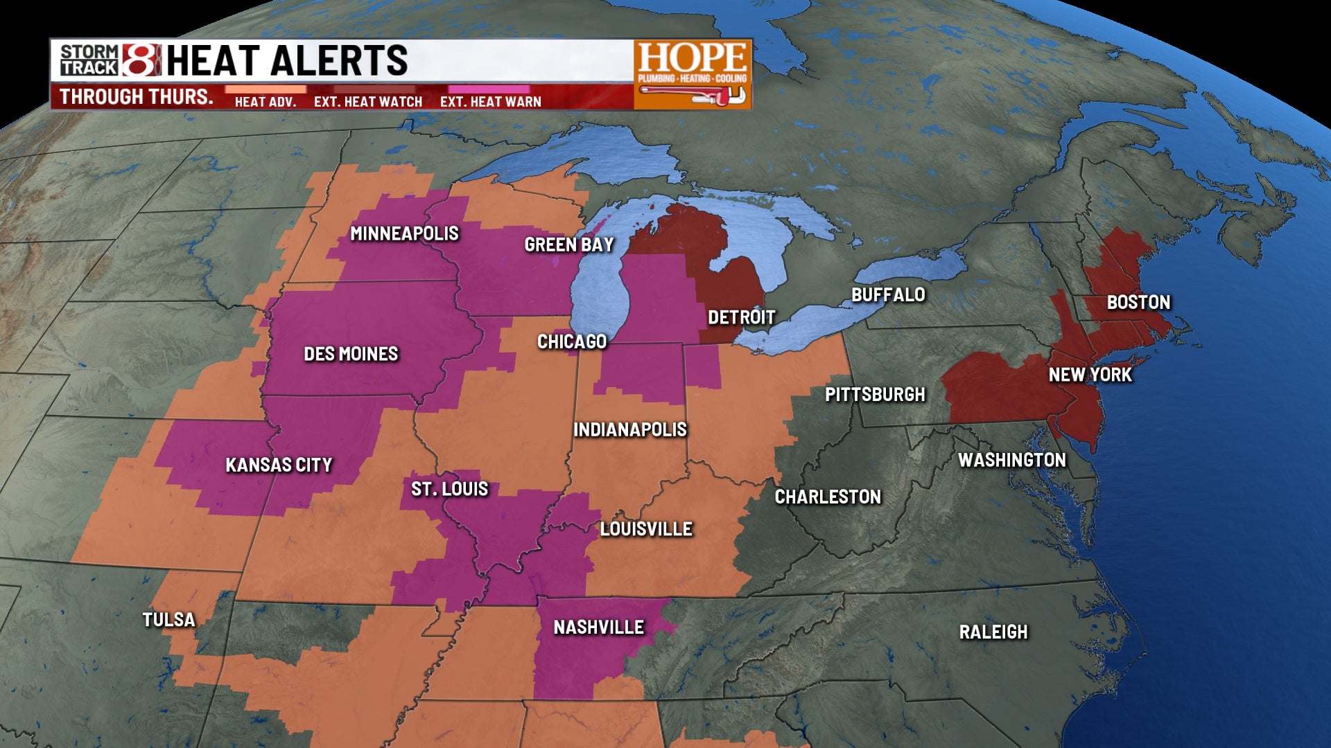 Indiana braces for triple-digit heat indices this week | June 29, 2026
