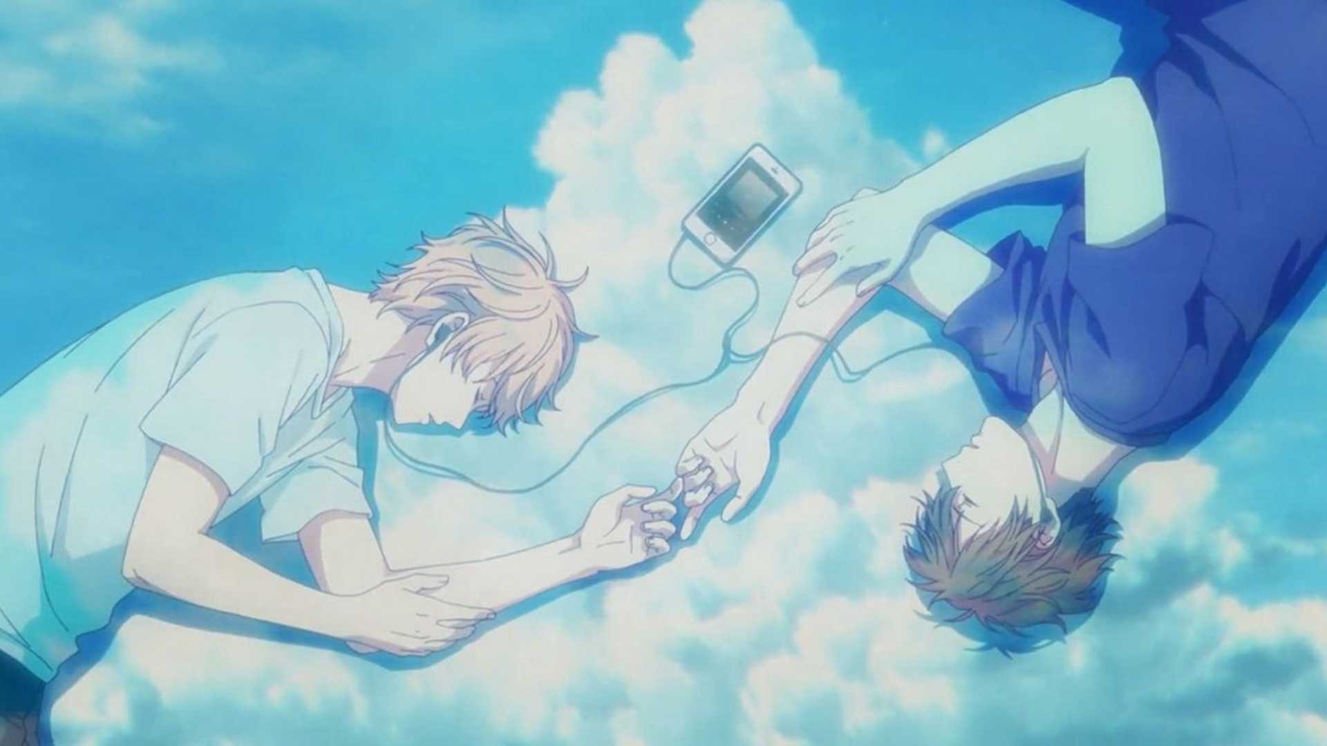 Mafuyu Satou and Ritsuka Uenoyama in Given anime