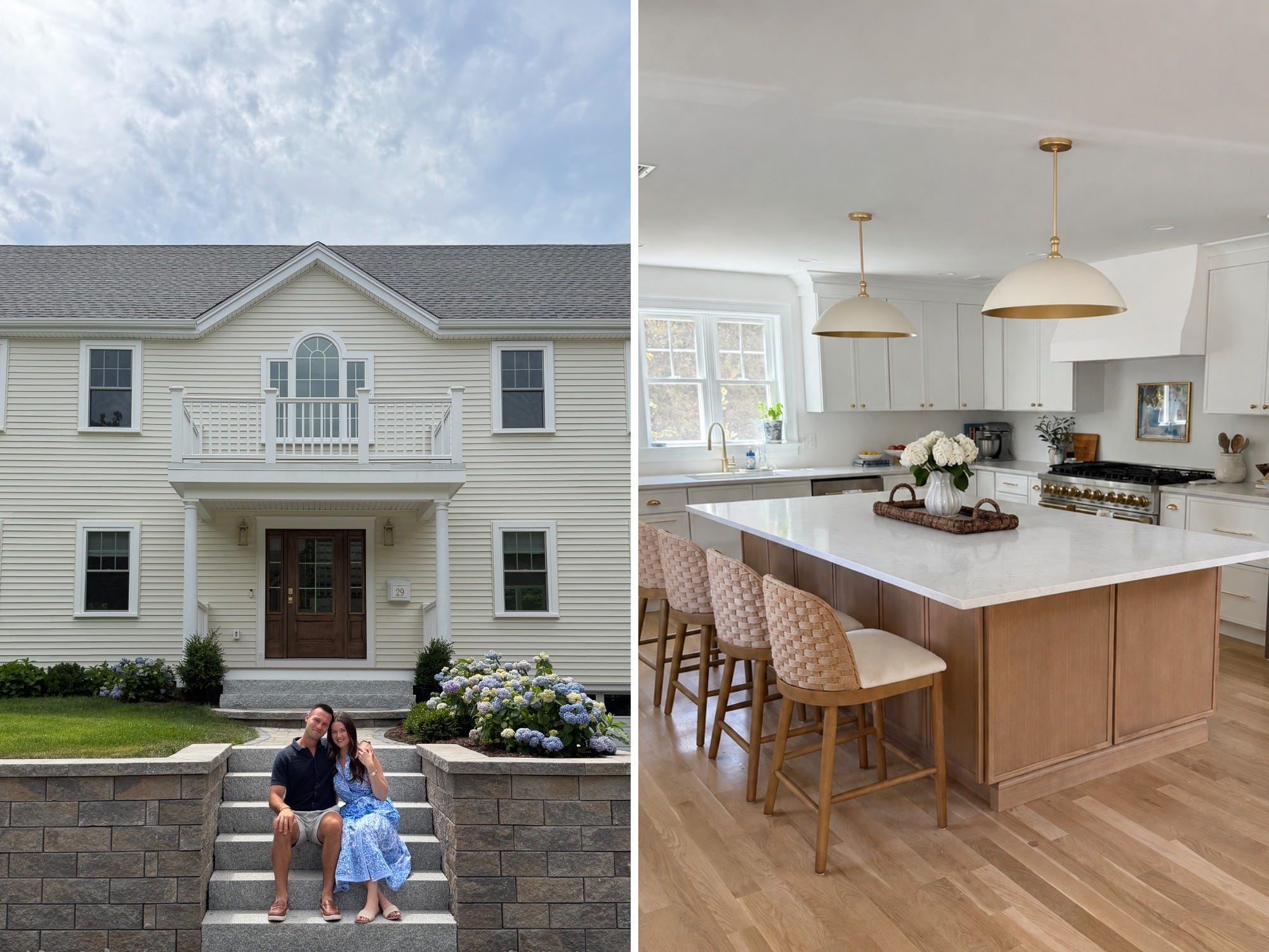 A couple doubled their starter house's square footage for $500,000