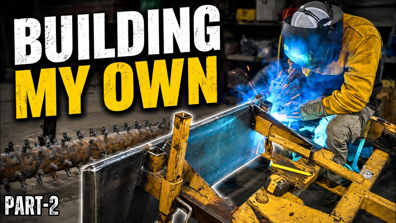 Building a skid steer power rake: Harley rake conversion project part 2