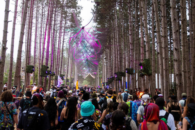 Tens of thousands of festivalgoers forced to evacuate on final night of ...