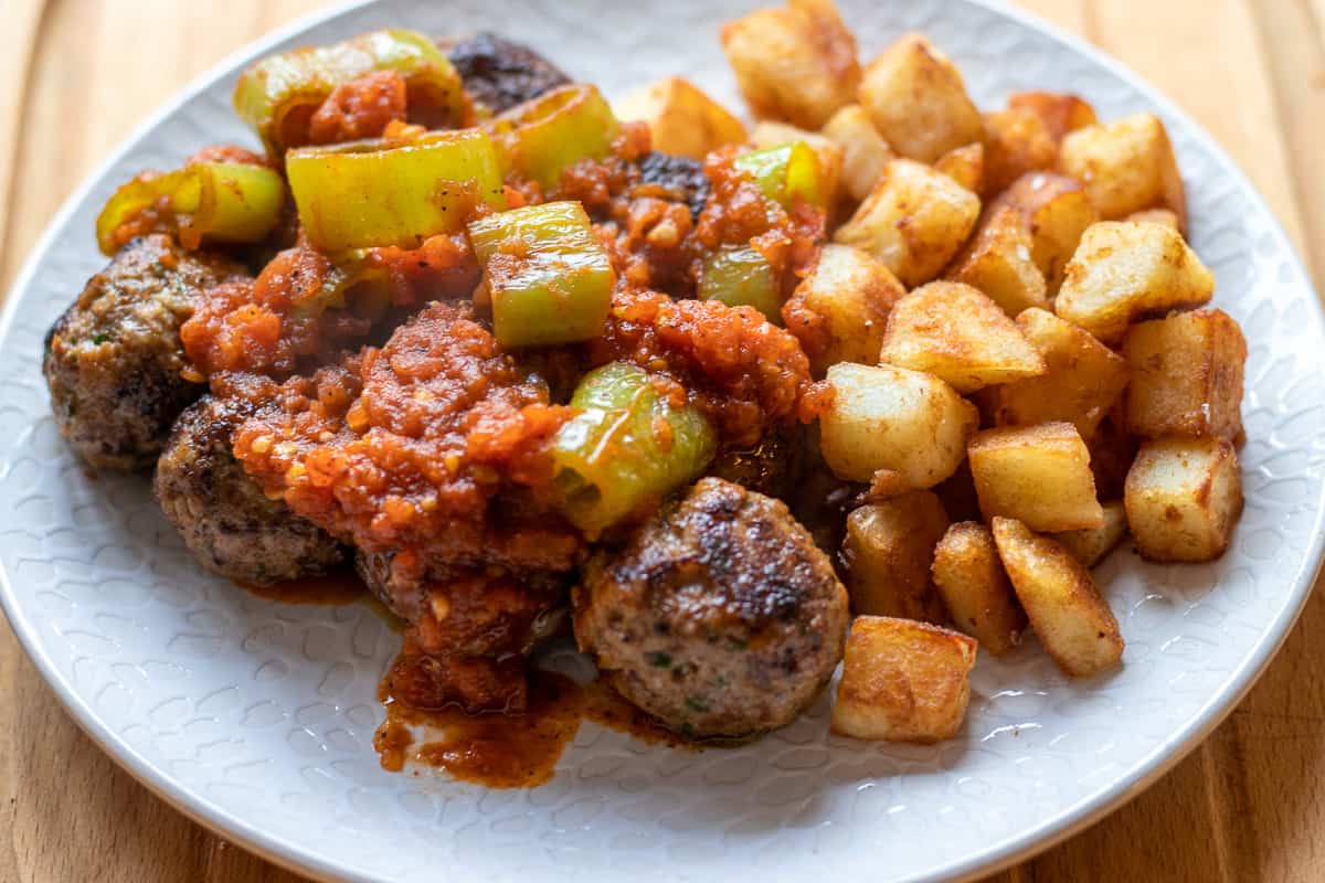 Turkish dinners made with a pack of mince