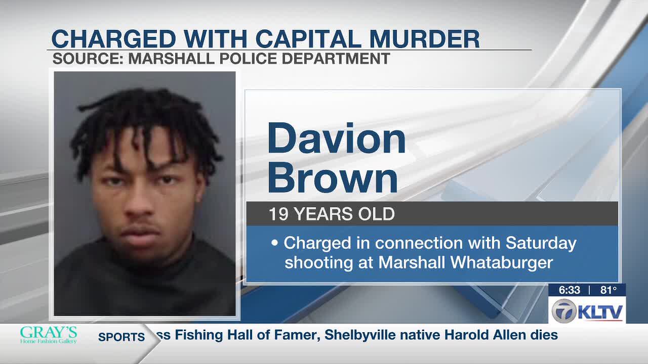 Police arrest 2nd suspect in fatal Marshall Whataburger shooting
