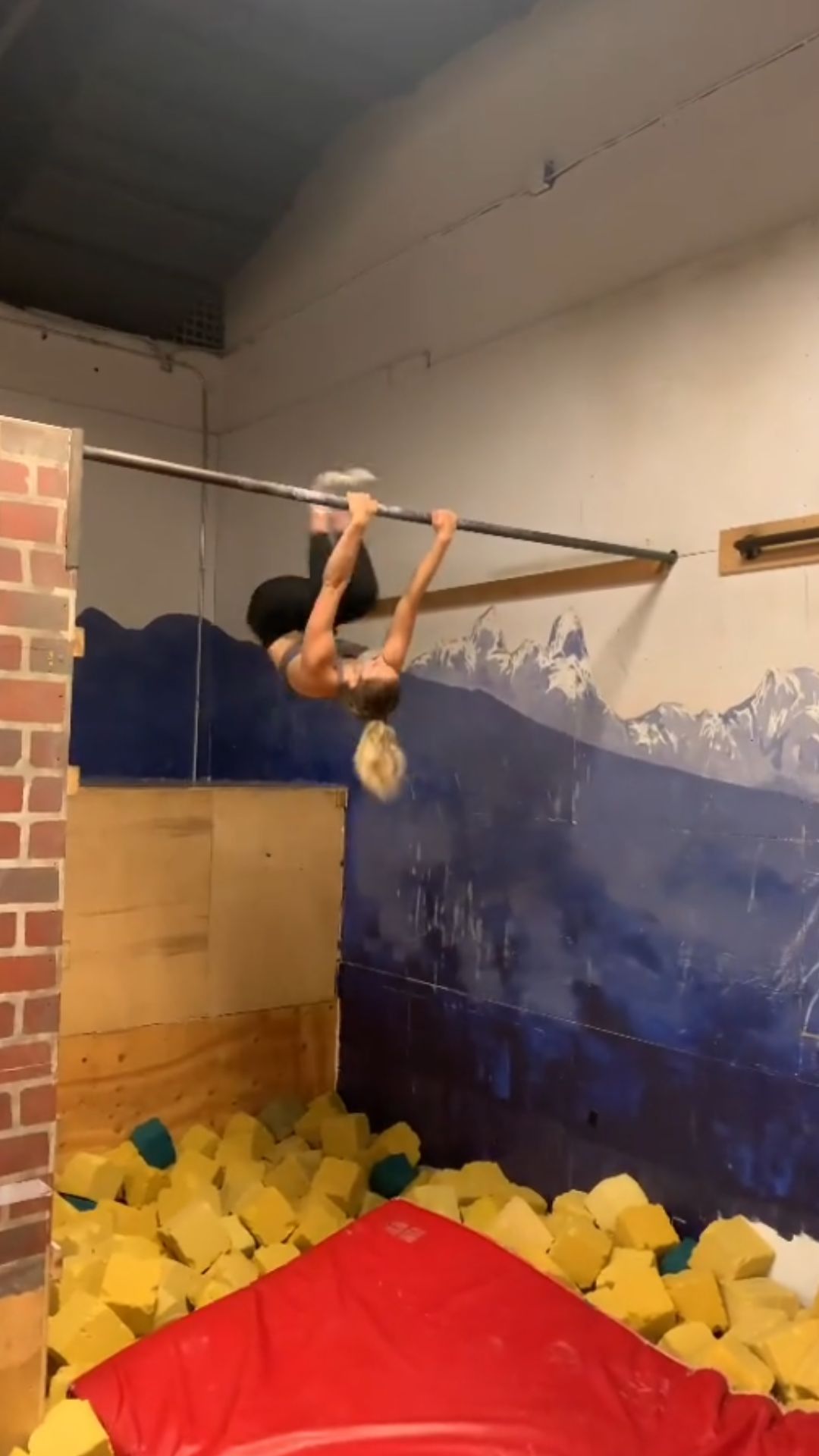 Shrimp to 540 trick progression calisthenics training attempt