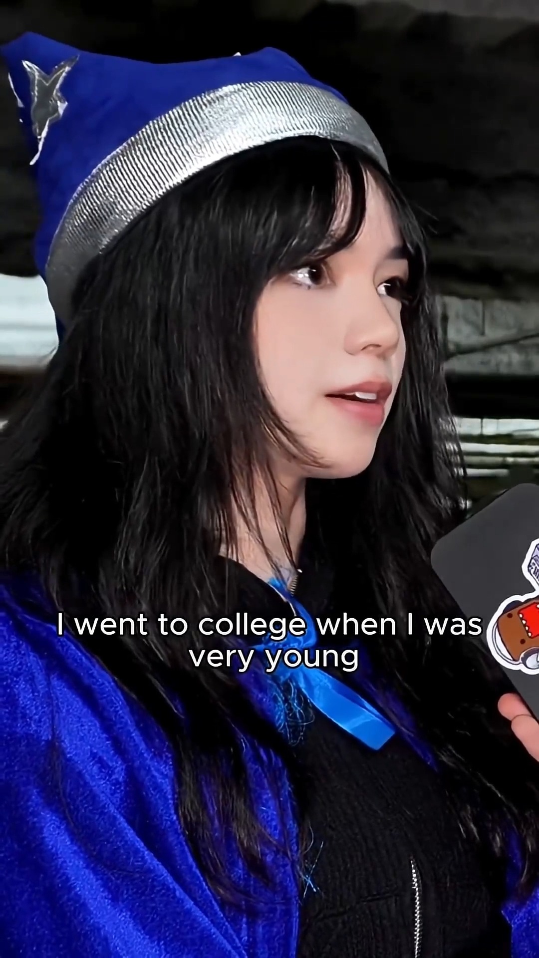 She went to college at 13
