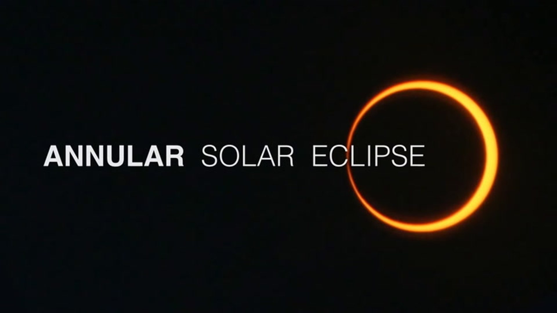 What is a 'ring of fire' annular solar eclipse? - NASA explains