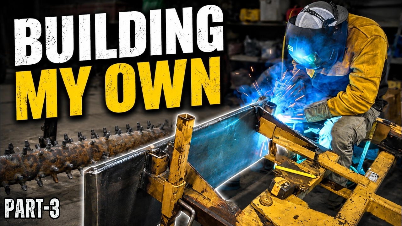 Building a skid steer power rake: Harley rake conversion project part 3