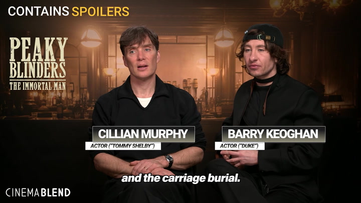 Cillian Murphy told me what it felt like to watch death in Peaky Blinders: The immortal man 'about 500 times'