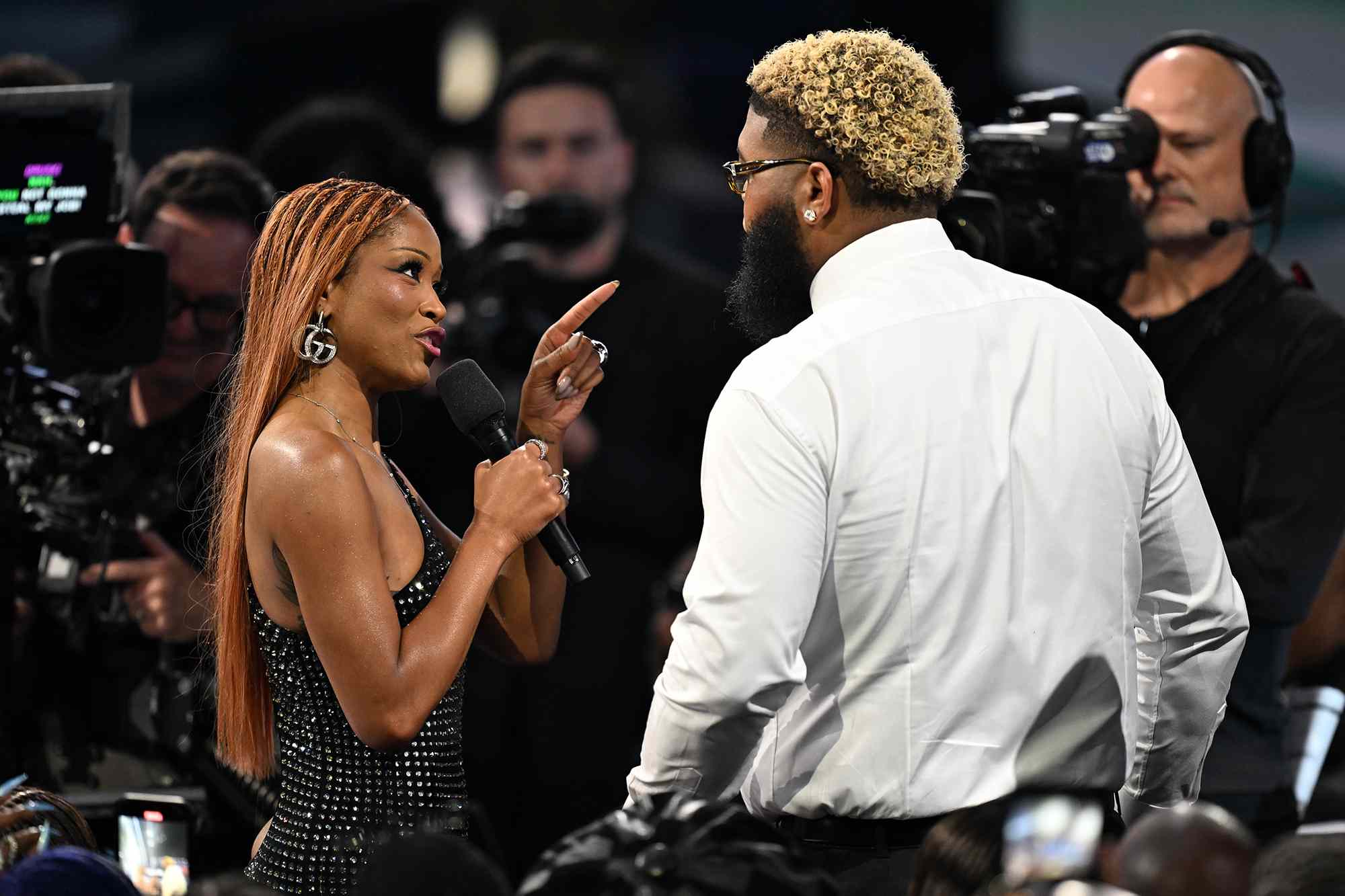 Keke Palmer takes the mic from Druski at the BET Awards: 'This should've been my gig'