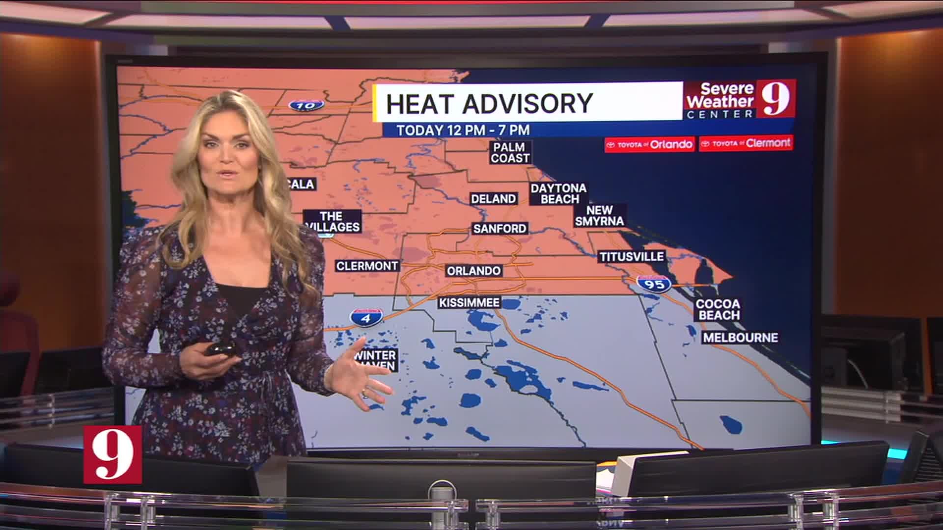 Heat advisory issued for Central Florida as temperatures soar