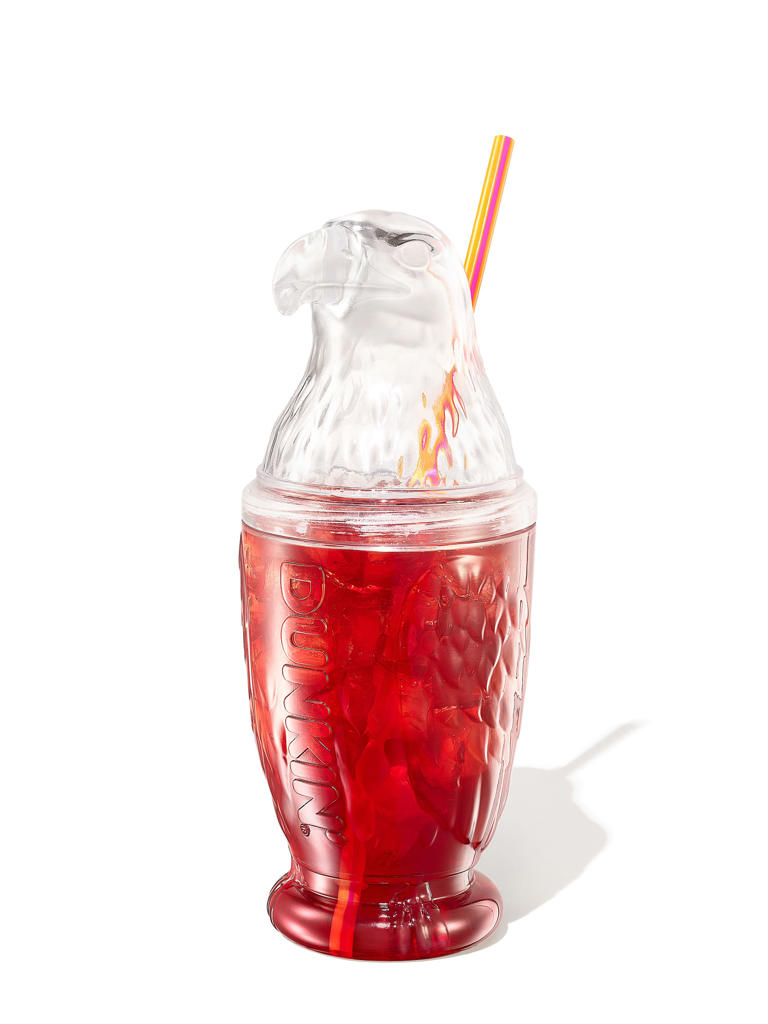 Move over, Starbucks bear cup: The Dunkin’ eagle cup has landed