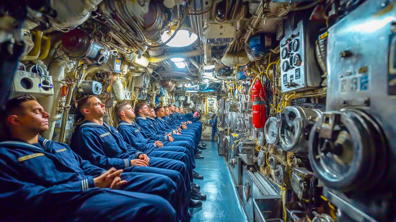 Inside the 90 day routine that keeps submarine crews alive underwater