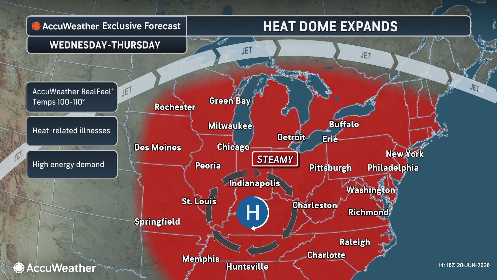 What's a heat dome? Extreme weather event to hit Staunton region
