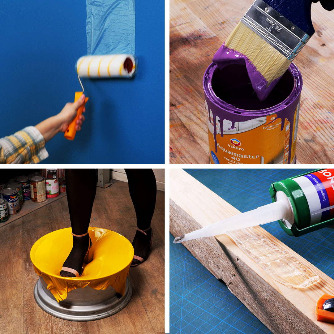 Creative interior fix-it strategies and easy DIY projects