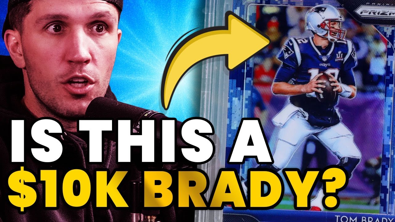 This 2018 Tom Brady camo color match trading card is a steal