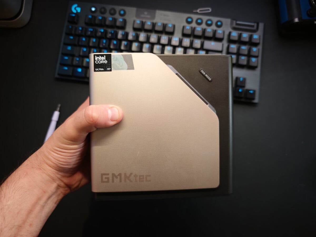 Test du GMKtec EVO-T2S : un mini-PC Panther Lake avec un vrai GPU