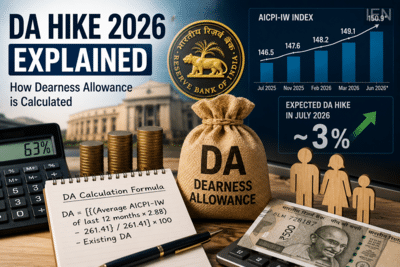 DA hike formula explained: How the government calculates dearness ...