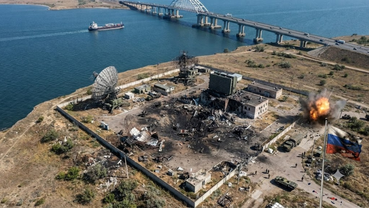 Ukraine hits 3 bridges — cuts Russia's Crimea supply route