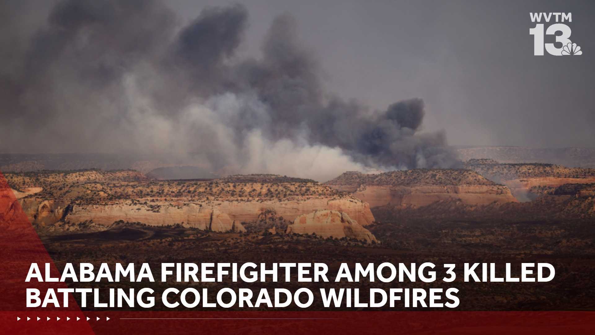 Alabama firefighter among 3 killed battling Colorado wildfires