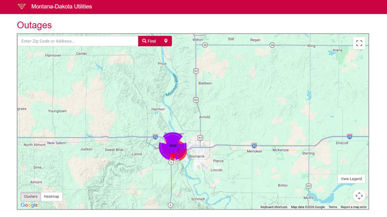 Update: Power outages in Mandan following storm