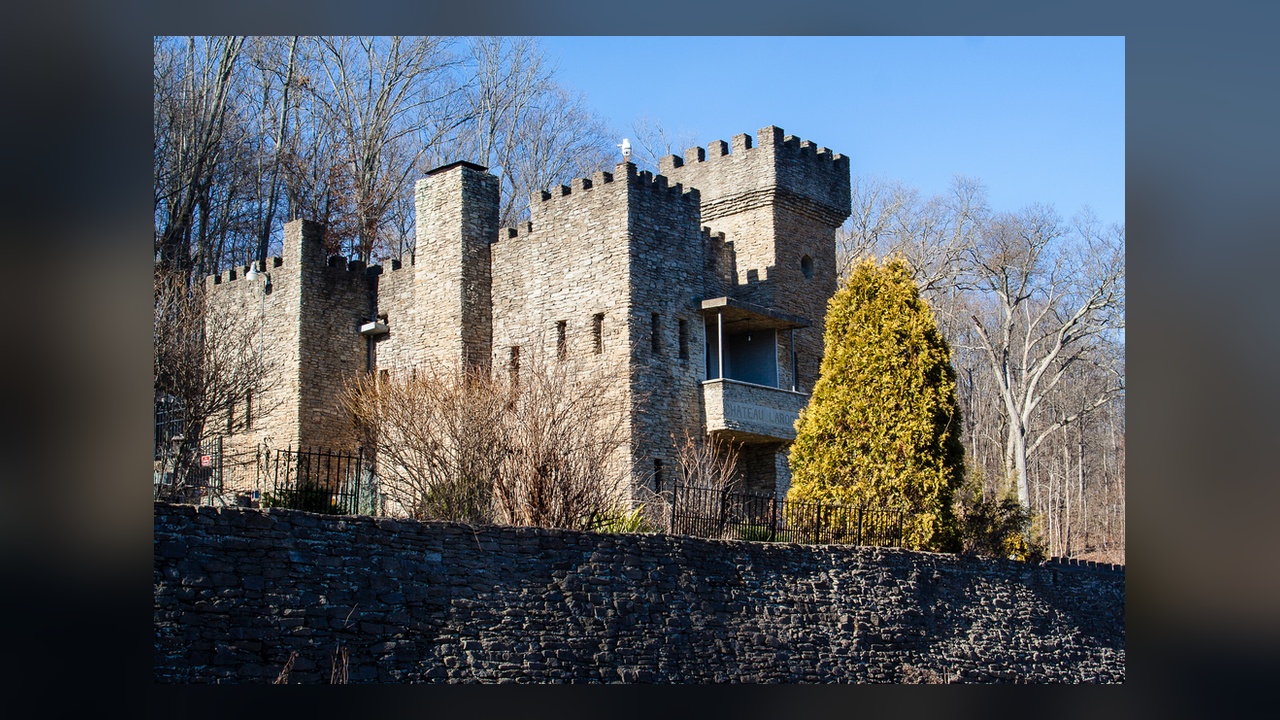 One man spent 50 years building a real medieval castle outside Cincinnati