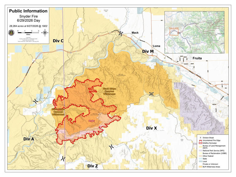 Here’s the latest on all of the major wildfires impacting Colorado’s ...