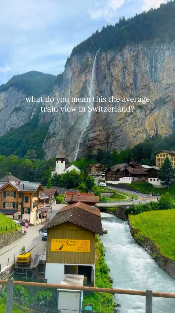 This Swiss train ride feels like a journey through a fairytale