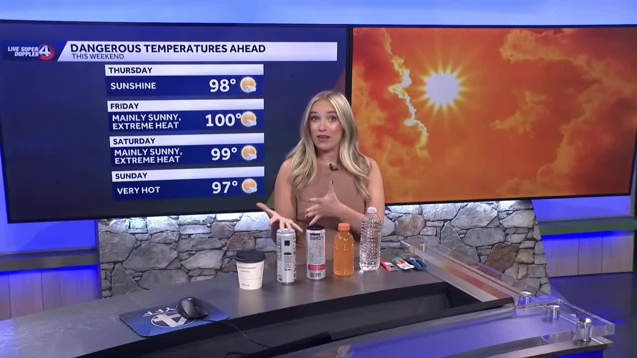 Staying hydrated during July 4th heatwave