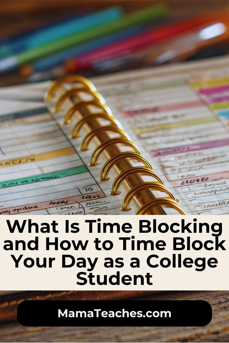 What is time blocking and how to time block your day as a college student