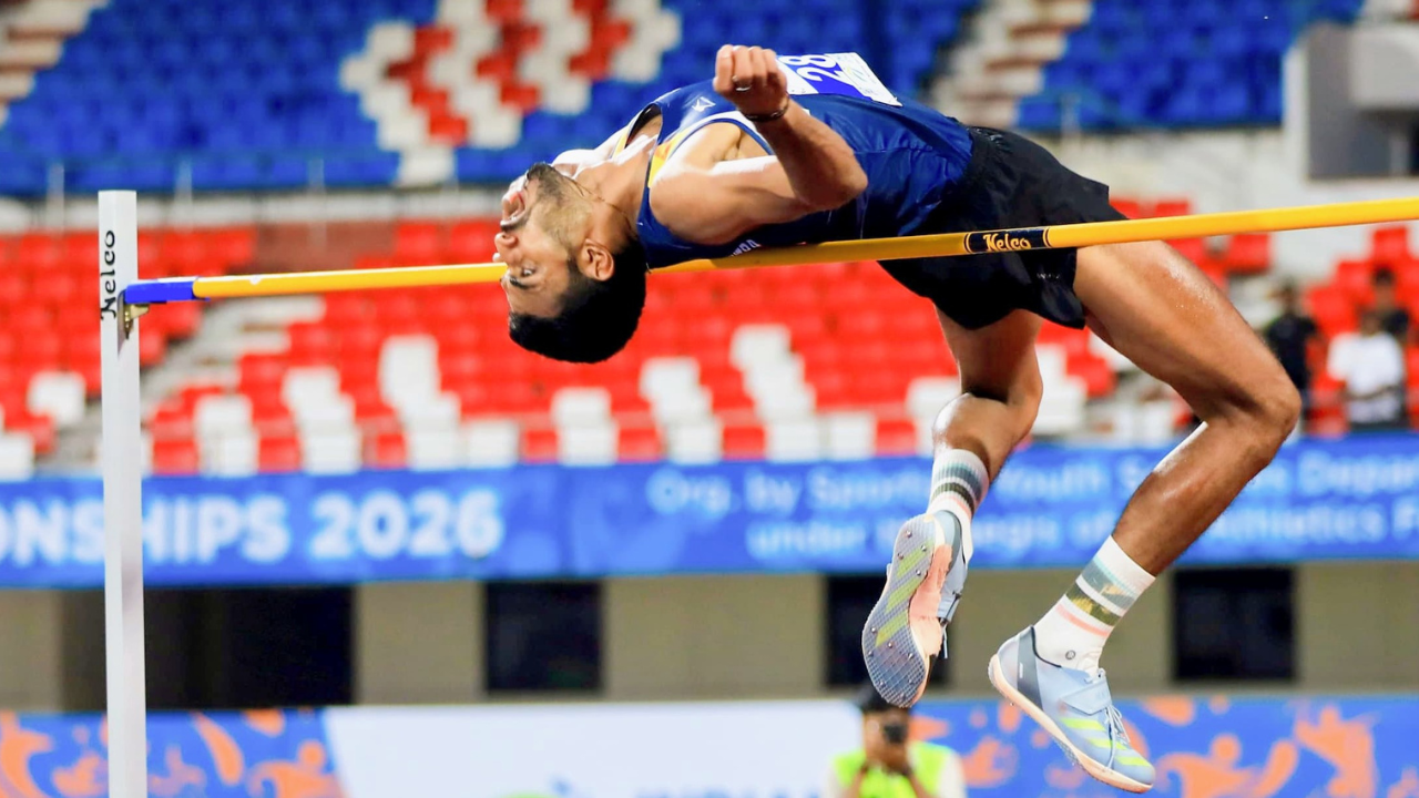 From a village-built landing pit to high jump national record: Sarvesh ...