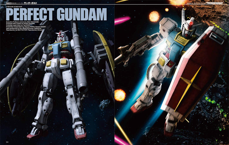 昭和　サンダーボルト ホビー専門誌「HJメカニクス28 特集：機動戦士ガンダム サンダーボルト