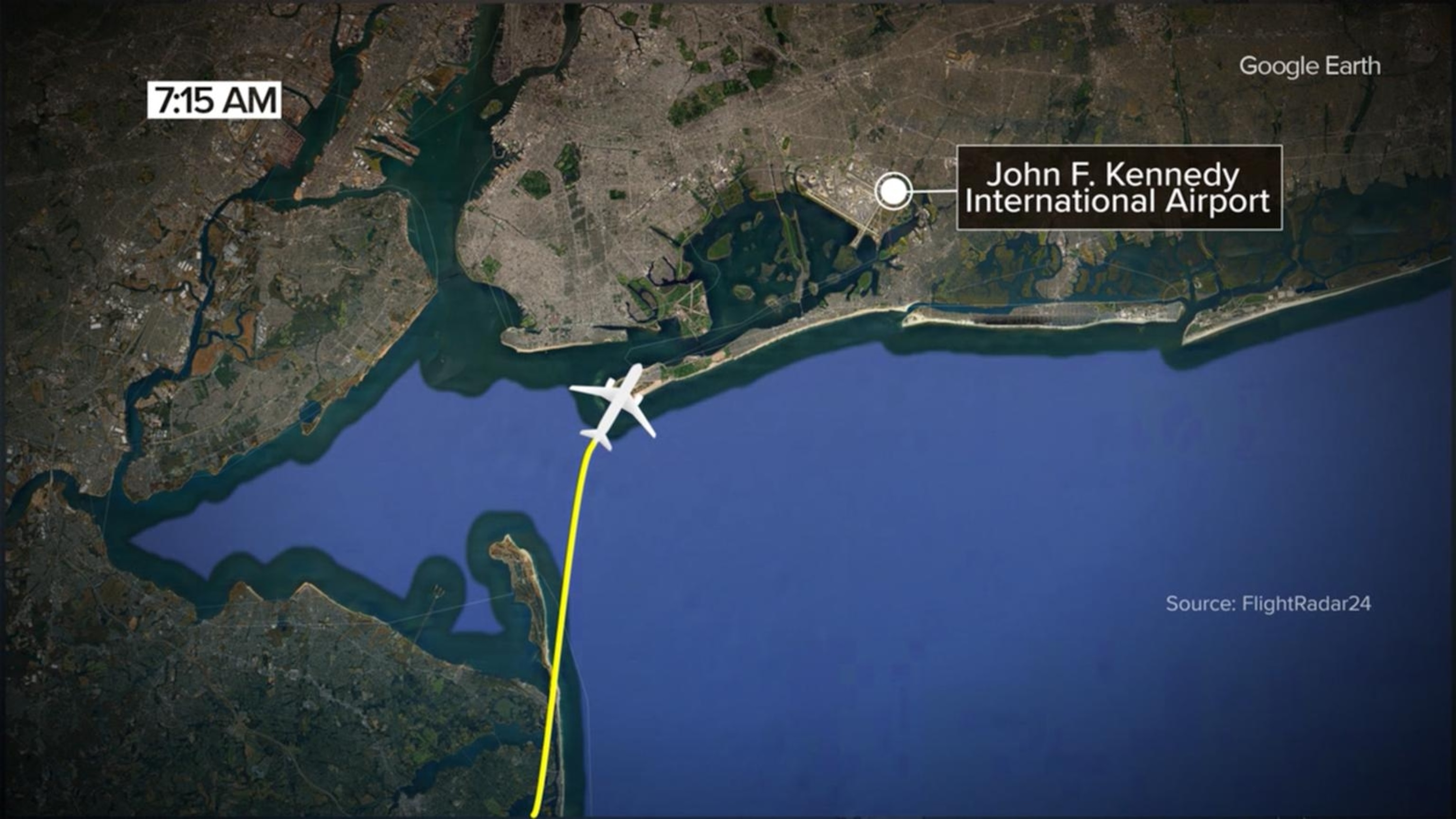 Flight reportedly hits drone at 3,000 feet during approach to land