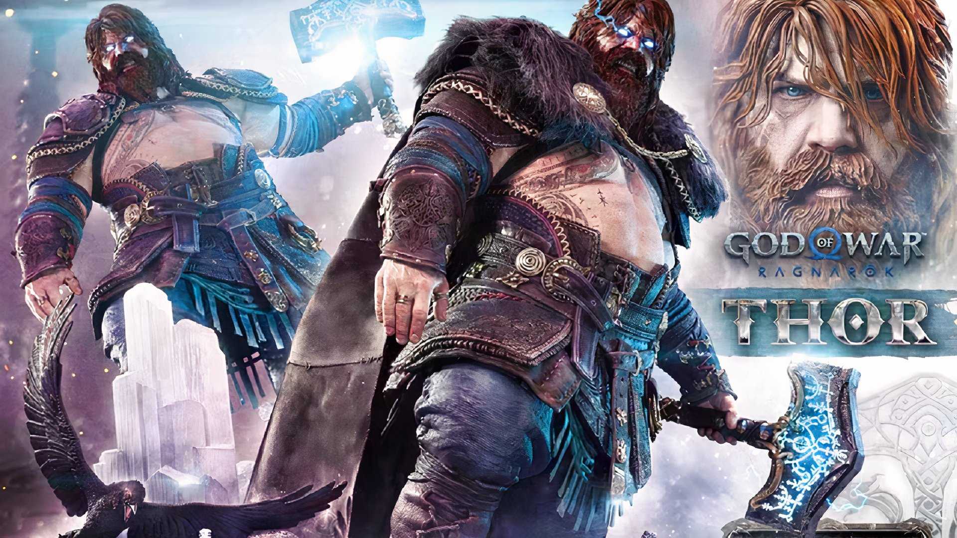 Thor in God of War Ragnarok