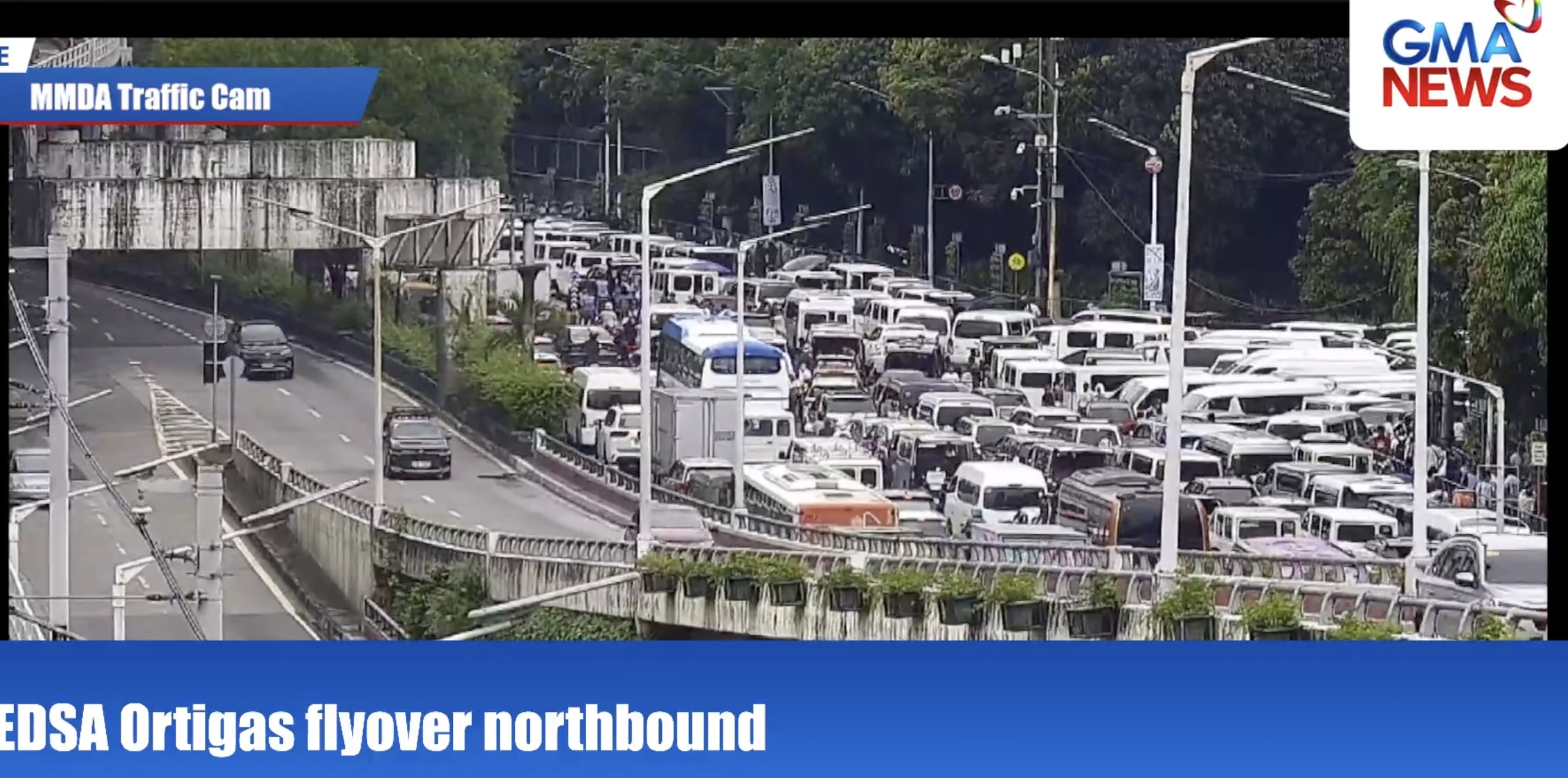 Live view: Traffic situation at EDSA-White Plains (June 30, 2026)