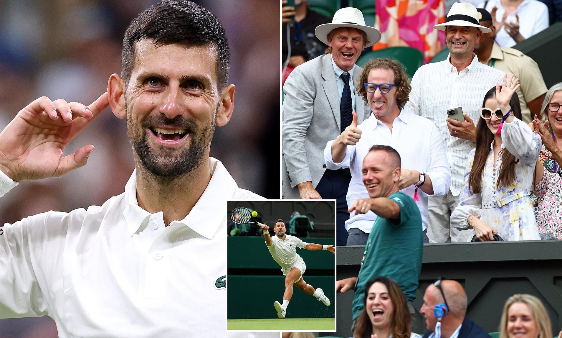 Novak Djokovic goes viral for his reaction to marriage proposal in the middle of his Wimbledon match