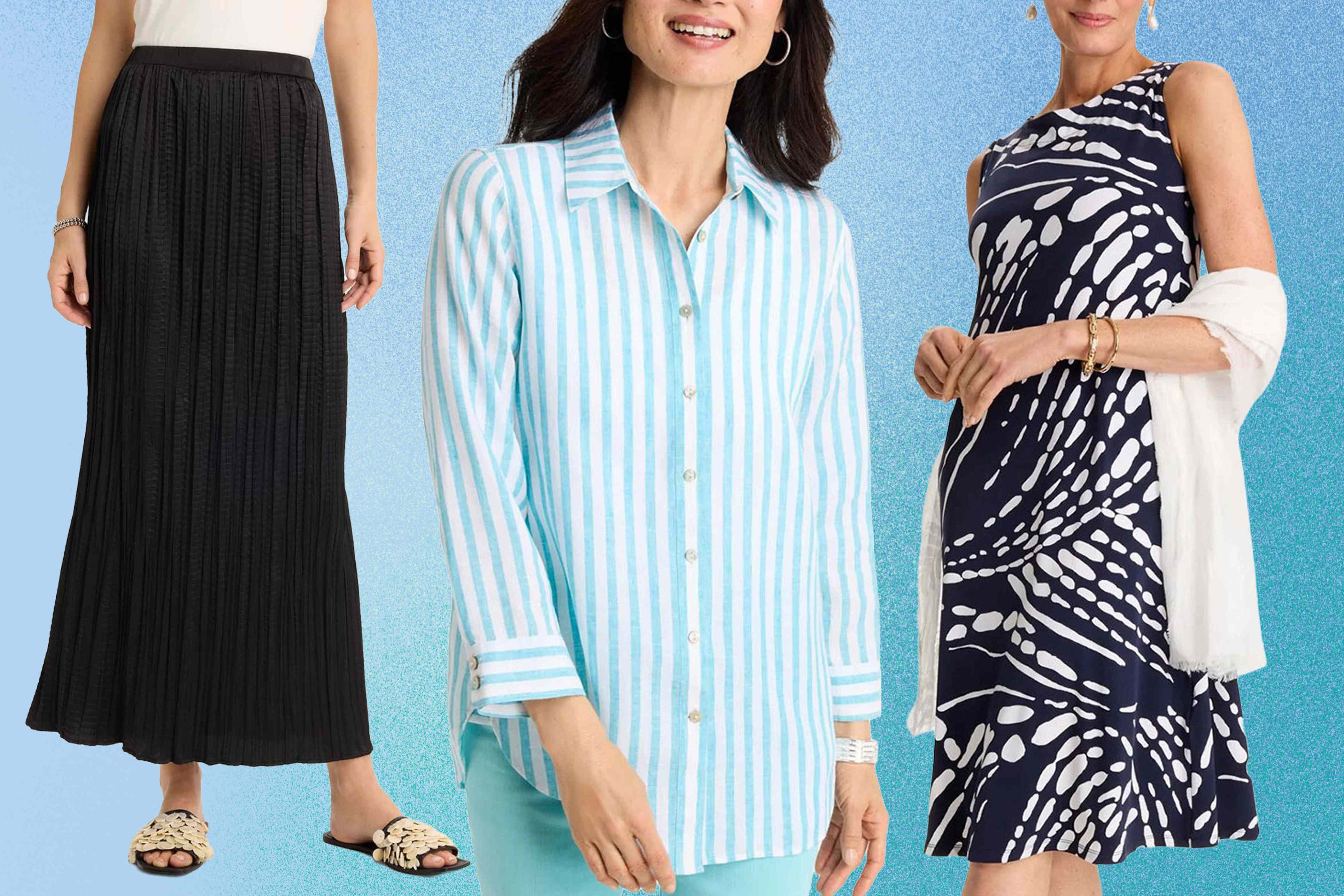 Wrinkle-free dresses, linen shirts, and more summer wardrobe staples ...