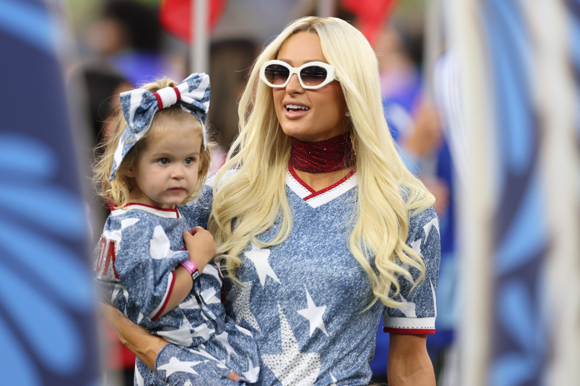 Pluie de stars dans les tribunes de la Coupe du monde