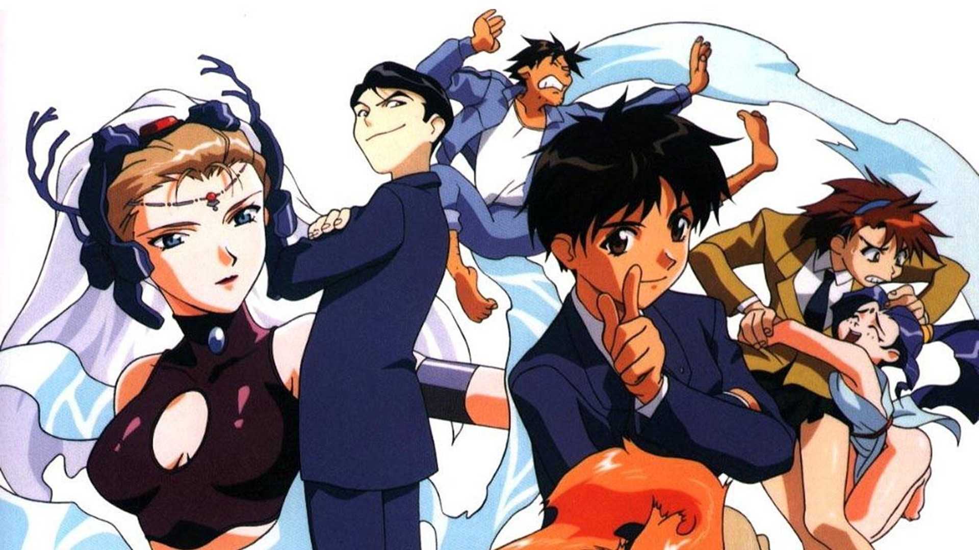 The cast of El-Hazard