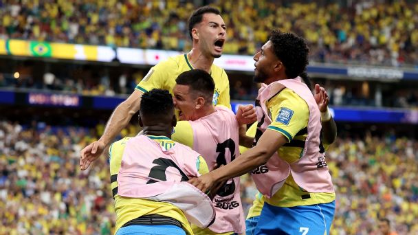 FIFA World Cup 2026 stats: Martinelli's record 95, Brazil's all-time ...