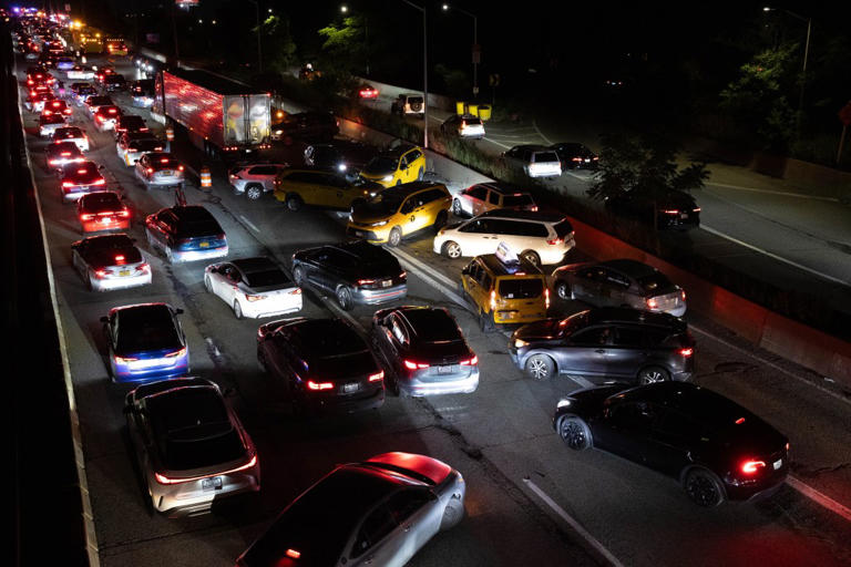Long Island Expressway crash leaves two people dead and 10 injured