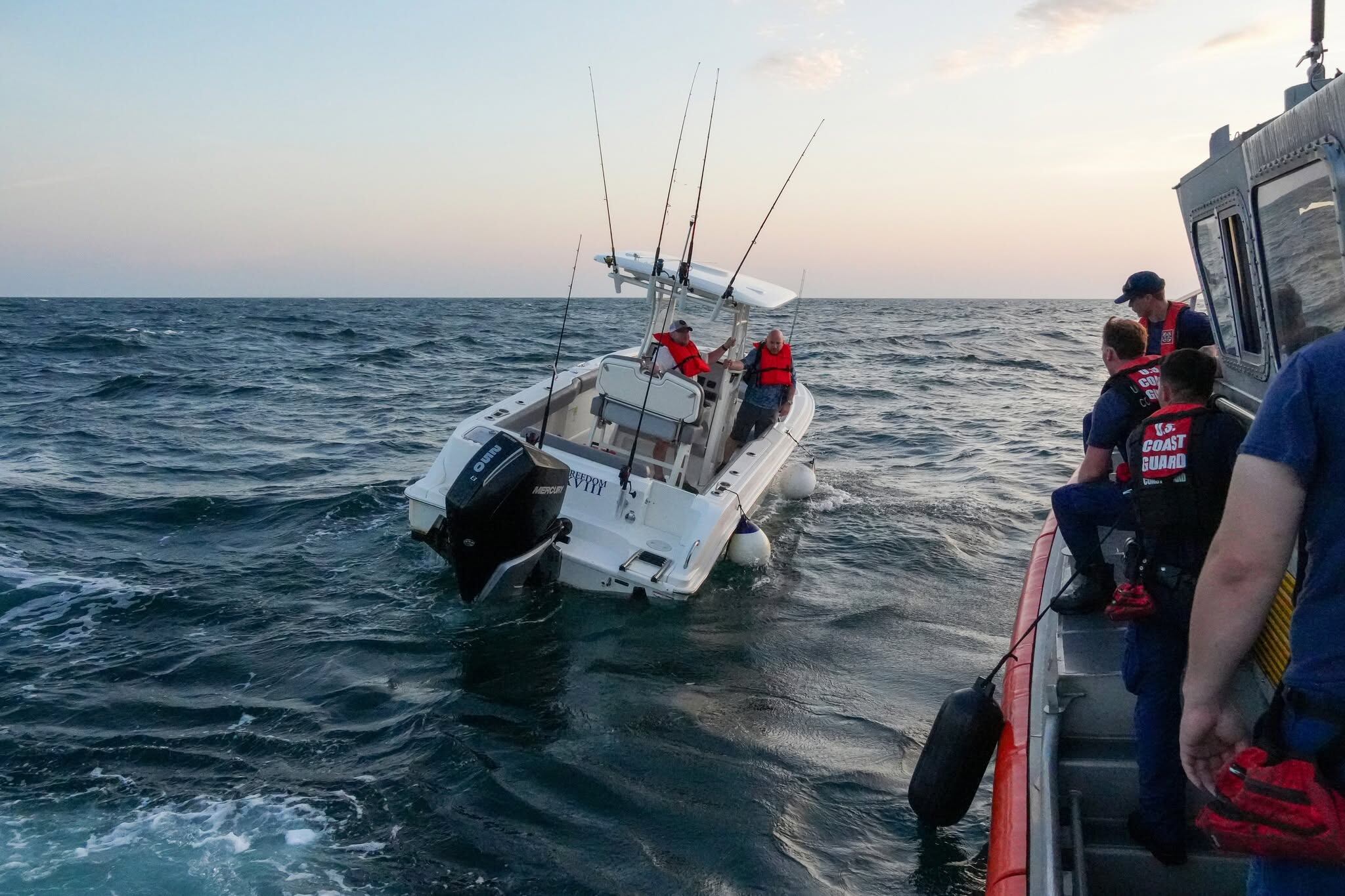 Coast Guard rescues 2 people from boat off Tybee Island